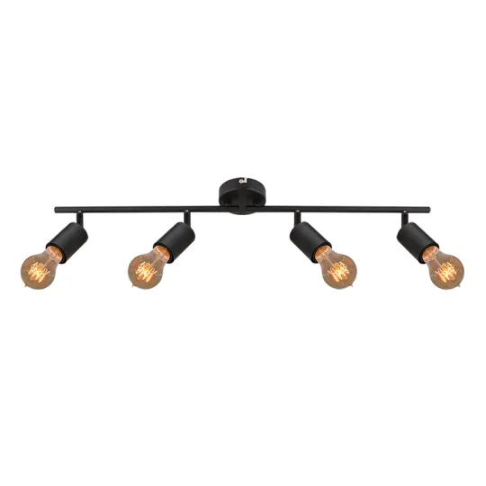 Spot lampa crna 40W 4xE27 M190140