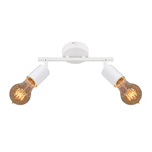 Spot lampa bela 40W 2xE27 M190120