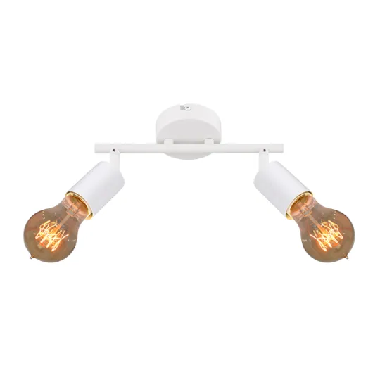 Spot lampa bela 40W 2xE27 M190120
