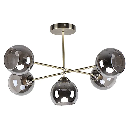 Luster staro-zlato Max.60W 220~240V 5xE27 M11087-5