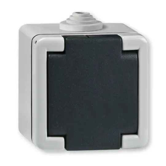 Priključnica antracit siva siluminska šuho II siva/ IP55 2711.1A OG Armor Aling
