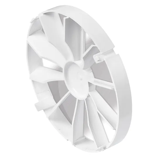 Nepovratna klapna bela za kupatilski aspirator-ventilator ZZ150 FI150 Awenta