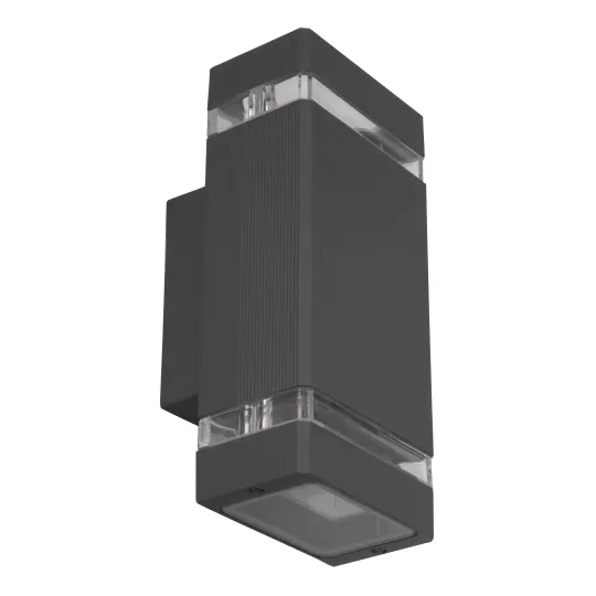 Zidna lampa antracit siva Max.35W IP44 2xGU10 M035 A