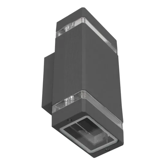 Zidna lampa antracit siva Max.35W IP44 2xGU10 M035 A