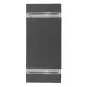 Zidna lampa antracit siva Max.35W IP44 2xGU10 M035 A