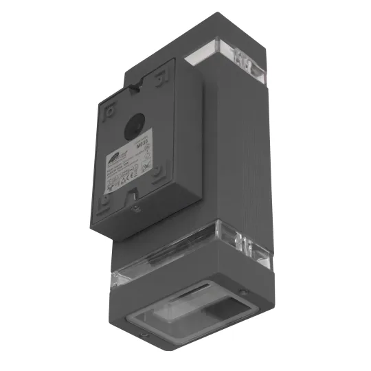 Zidna lampa antracit siva Max.35W IP44 2xGU10 M035 A