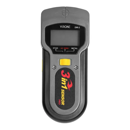 Detektor metala, drveta i žice 3u1 sa pozadinskim svetlom DM-2 Virone