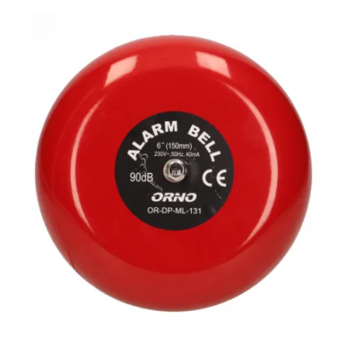 Zvono alarm 230V 90dB IP44 fi150mm OR-DP-ML-131 Orno