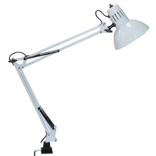 Stona lampa bela 1x40W E27 M1070