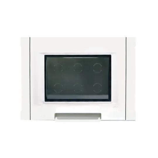 Maska bela 3M IP55 WVTF0860-1WH EU2 Thea OPTIMA Modular Panasonic