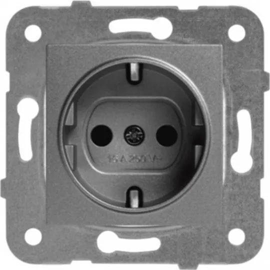 Priključnica tamno siva šuho II vijčana 16A 250V WKTT0202-2DG EU4 Karre Plus Panasonic
