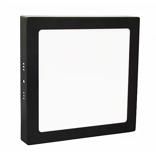 Nadgradni kvadratni led panel crni 24W 4000K M24NK-BK
