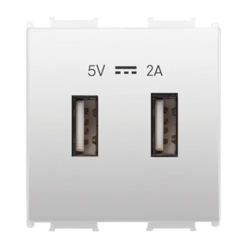 USB punjač beli 5V 2A WVTT2231-4WH EU2 Thea Modular 2M Panasonic