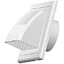 Ventilaciona rešetka pod kosinom bela fi125 KO125-30 Awenta