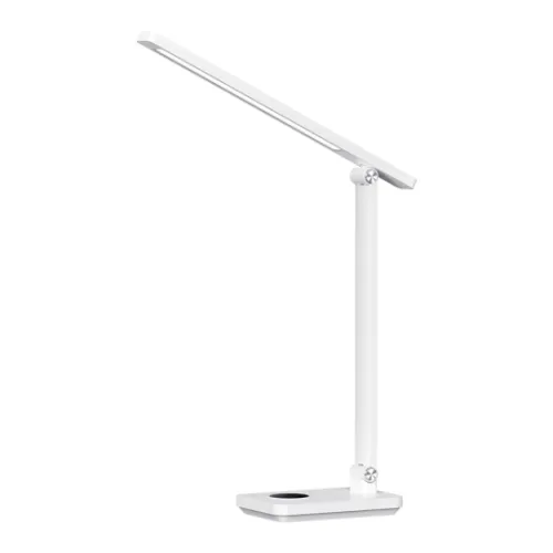 Stona lampa bela USB 5V CCT 6W LED zglobna M1064 Mitea Lighting