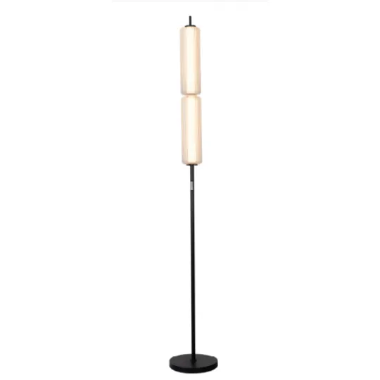 Podna lampa crna LED 20W LED 3000K sa TOUCH dimerom M73-C