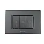Kupatilski indikator tamno sivi horizontalni sa indik. WT9(WVTT30025DG)-EU2 Thea Modular 3M Panasonic