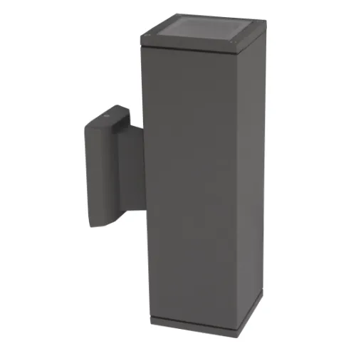 Zidna lampa antracit siva Max.60W IP44 2xE27 M032 A