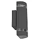 Zidna lampa antracit siva Max.35W IP44 2xGU10 M037 A