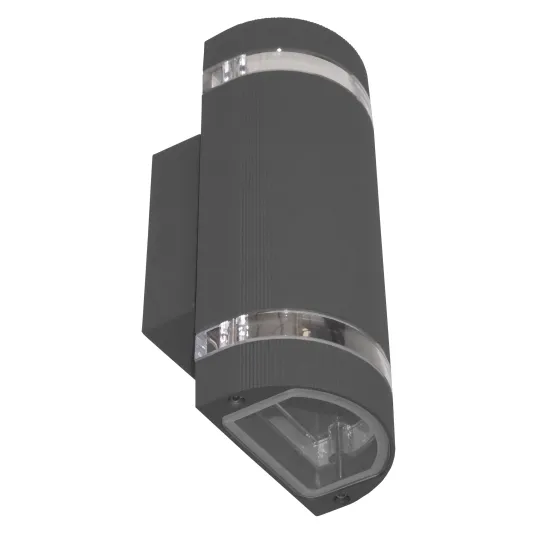 Zidna lampa antracit siva Max.35W IP44 2xGU10 M037 A