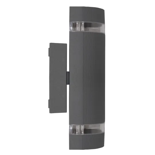 Zidna lampa antracit siva Max.35W IP44 2xGU10 M037 A