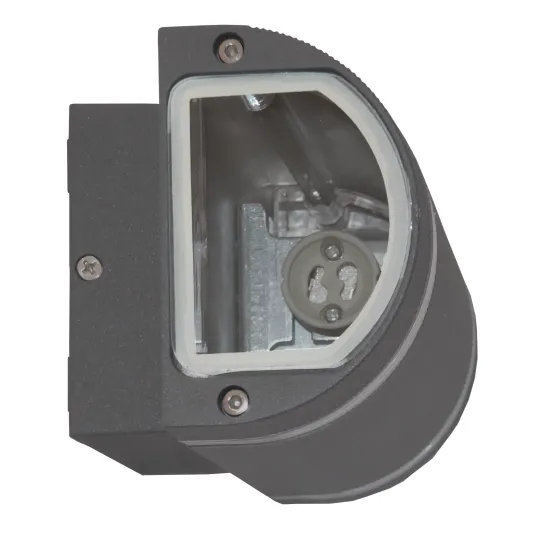 Zidna lampa antracit siva Max.35W IP44 2xGU10 M037 A