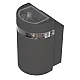 Zidna lampa antracit siva Max.35W IP44 1xGU10 M038