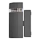 Zidna lampa antracit siva Max.35W IP44 1xGU10 M038