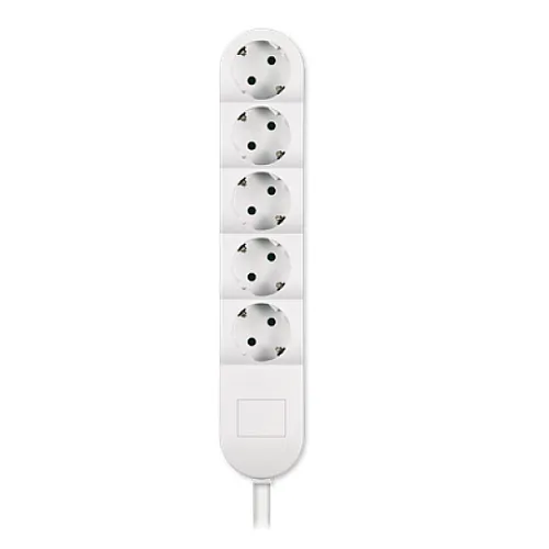 Priključnica bela prenosna petostruka (produžni kabl) 4453.0 kabl 3m max 3.6kW 16A 250V Aling