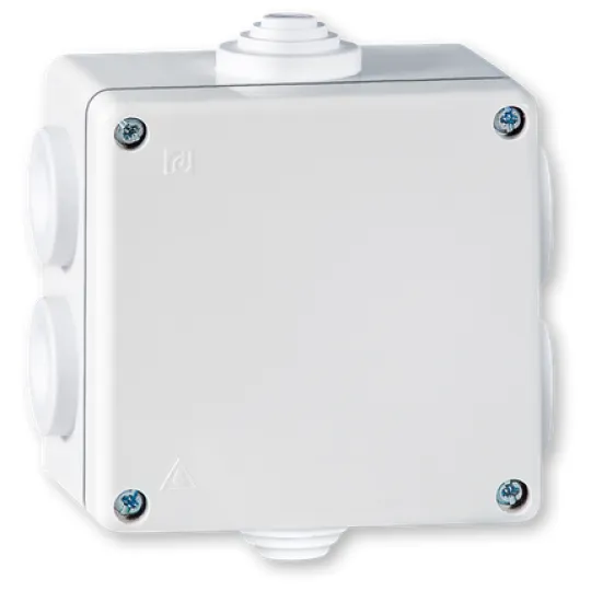 Razvodna kutija plastična 76x76 6 otvora IP54 223 500V Aling