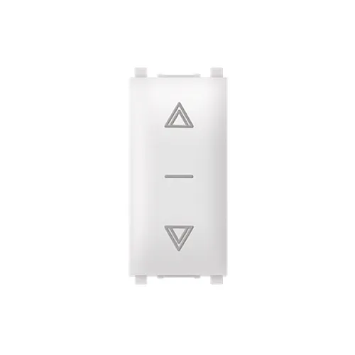 Sklopka za roletne bela 10AX250V E-1M 72108.0 Experience Aling