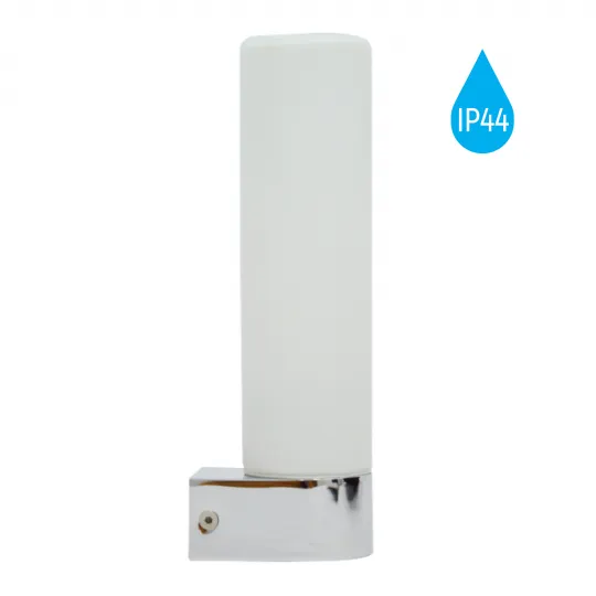 Zidna lampa bela kupatilska 1xE14 Max.40W IP44 M062-1