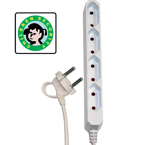 Priključnica 2,5A 250V 575W prenosna četvorostruka (produžni kabl) PM4X-3M DZ