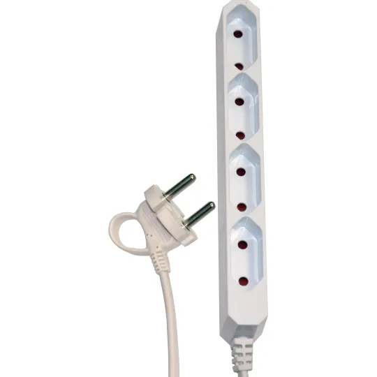 Priključnica 2,5A 250V 575W prenosna četvorostruka (produžni kabl) PM4X-3M DZ