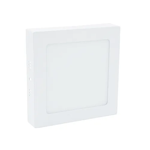 Nadgradni kvadratni LED panel beli 12W 4000K M12NK