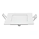 Ugradni kvadratni LED panel beli 3W 6500K M3UK