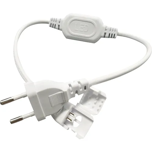 MLC Konektor naponski beli 220V za LED svetleći niz 8A