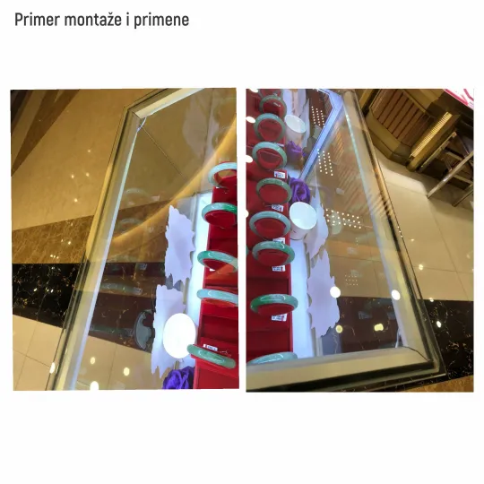 Aluminijumski profil za LED trake set za nakit 13.8x21x2000mm M401