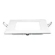 Ugradni kvadratni LED panel beli 6W 6500K M6UK