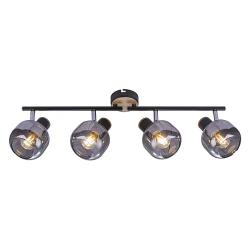 Spot lampa crna 40W 4xE14 M180140