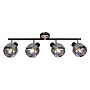 Spot lampa crna 40W 4xE14 M180140