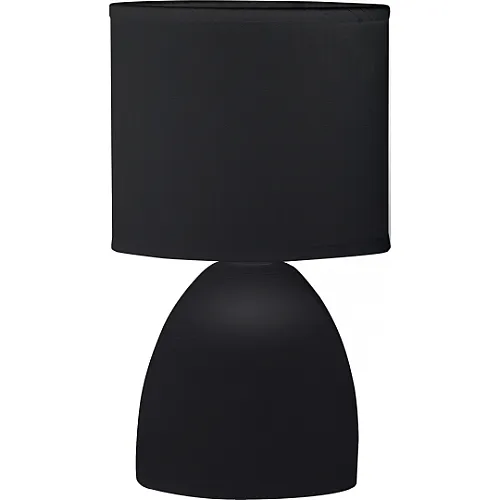 Stona lampa crna 1x40W E14 keramička M1011