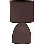 Stona lampa braon 1x40W E14 keramička M1011