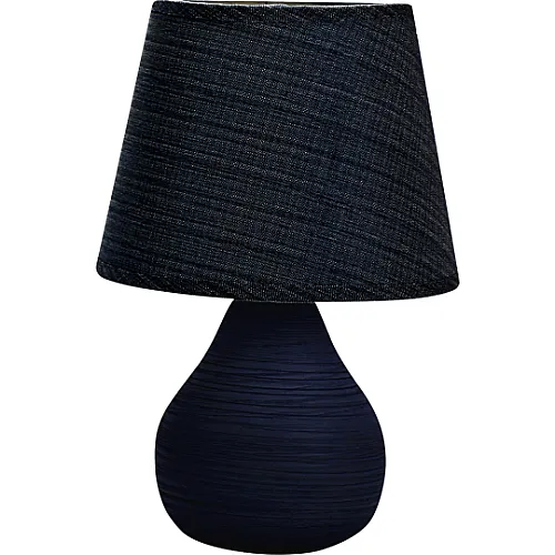 Stona lampa crna 1x40W E14 keramička M1013