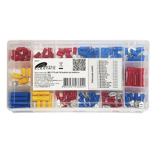 ME-175 set 18 buksni za kablove