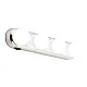 Zidna lampa hrom mat bela 4W LED SMD 4W 4000K 120lm M140040