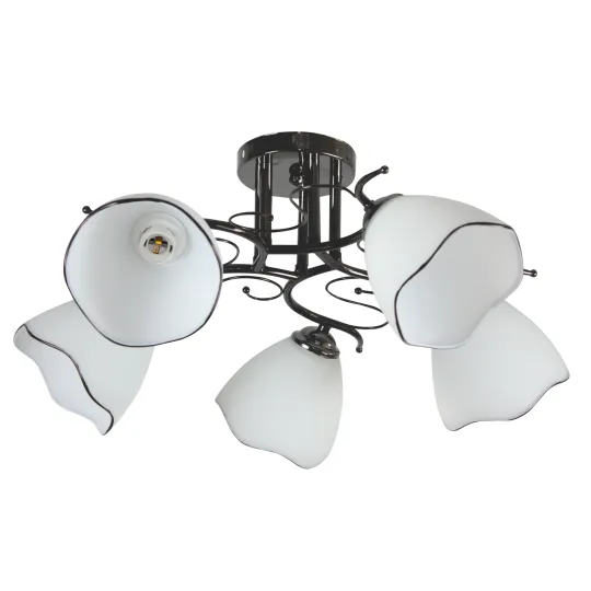 Luster crni Max.60W 220~240V 5xE27 M11000-5
