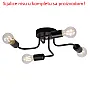 Luster crna Max.60W 220~240V 4xE27 - Sijalice nisu uključene uz proizvod! M11038-4