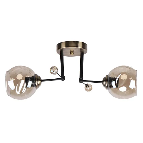 Luster crni Max.60W 220~240V 2xE27 M11039-2