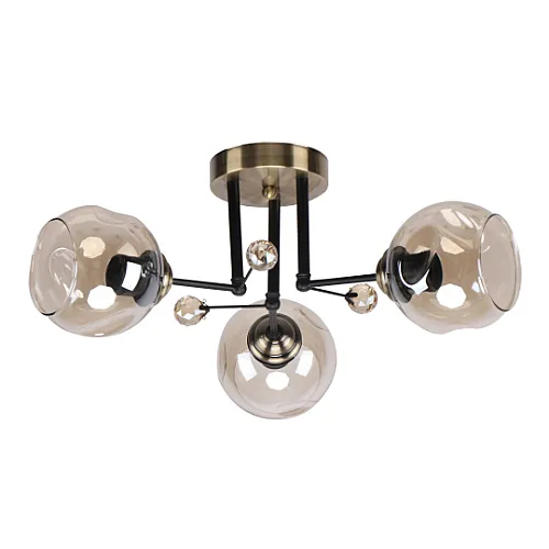 Luster crni Max.60W 220~240V 3xE27 M11039-3